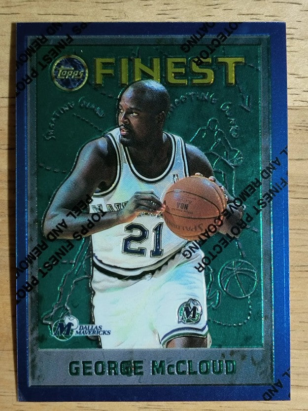 1995-96 Finest #201 George McCloud
