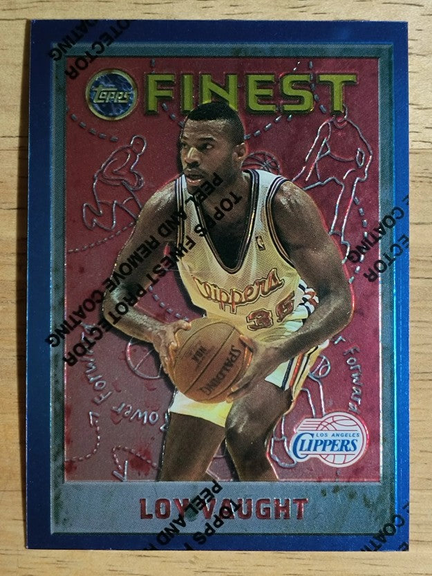 1995-96 Finest #204 Loy Vaught
