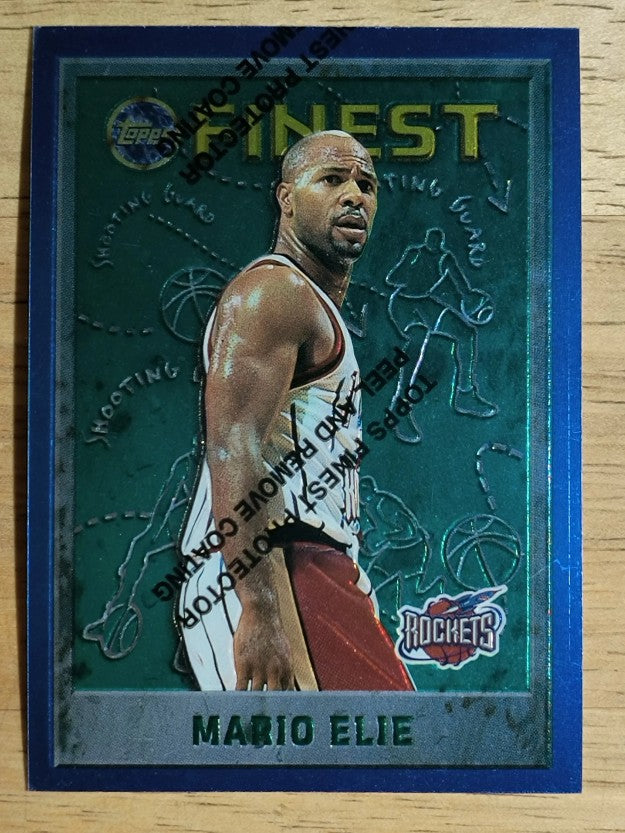 1995-96 Finest #208 Mario Elie