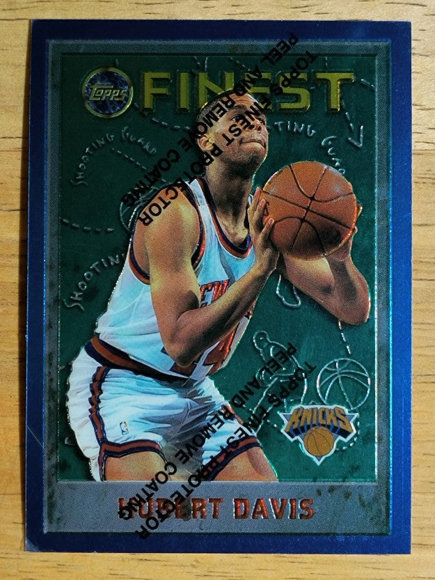 1995-96 Finest #213 Hubert Davis