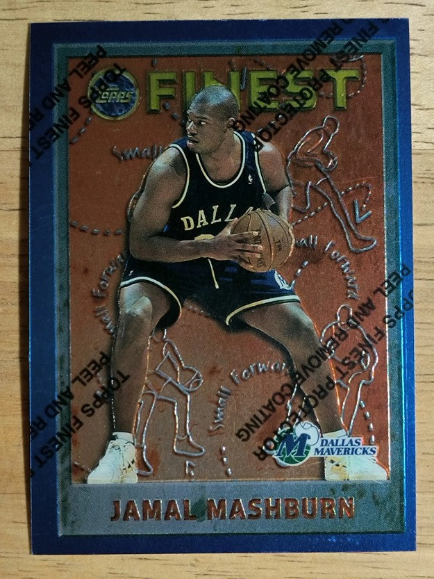 1995-96 Finest #214 Jamal Mashburn