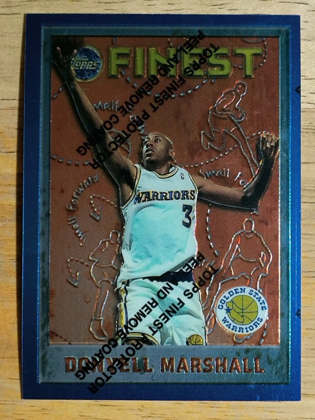 1995-96 Finest #215 Donyell Marshall