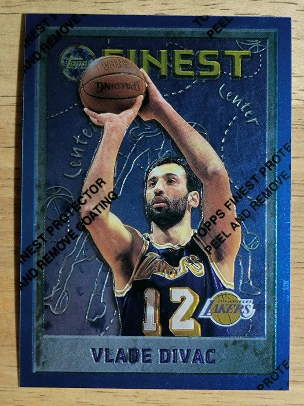 1995-96 Finest #219 Vlade Divac