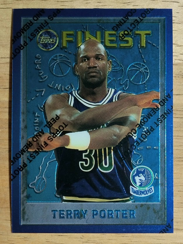 1995-96 Finest #222 Terry Porter