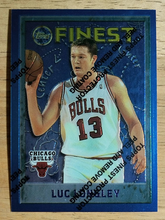 1995-96 Finest #223 Luc Longley