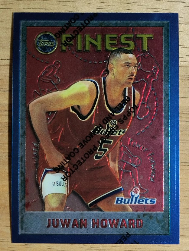 1995-96 Finest #224 Juwan Howard