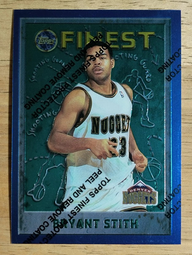 1995-96 Finest #227 Bryant Stith