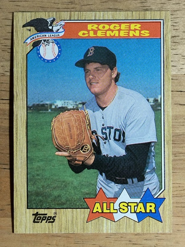 1987 Topps #614 Roger Clemens AS