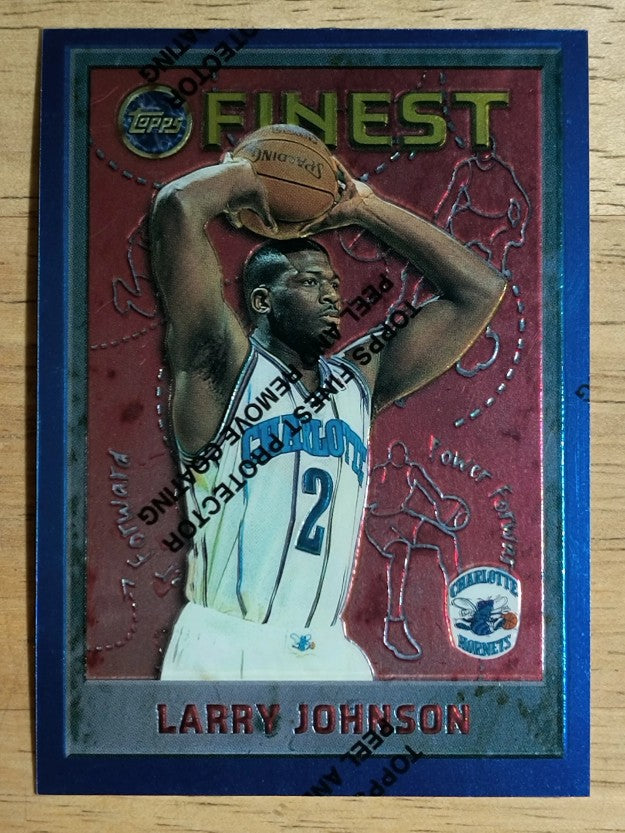 1995-96 Finest #233 Larry Johnson