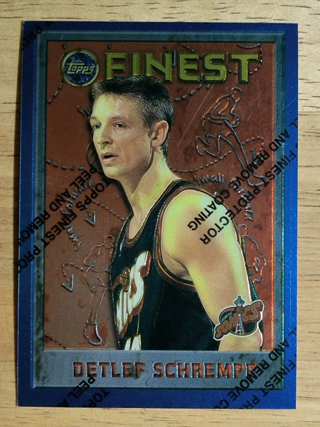 1995-96 Finest #239 Detlef Schrempf