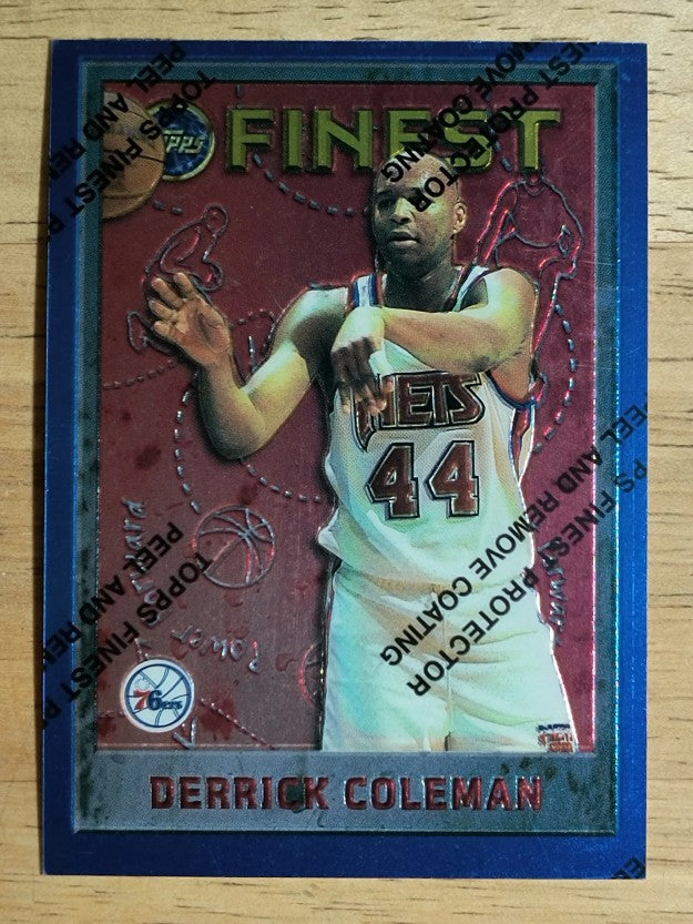 1995-96 Finest #240 Derrick Coleman