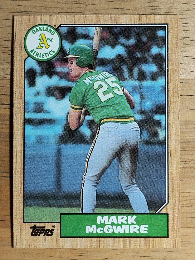 1987 Topps #366 Mark McGwire