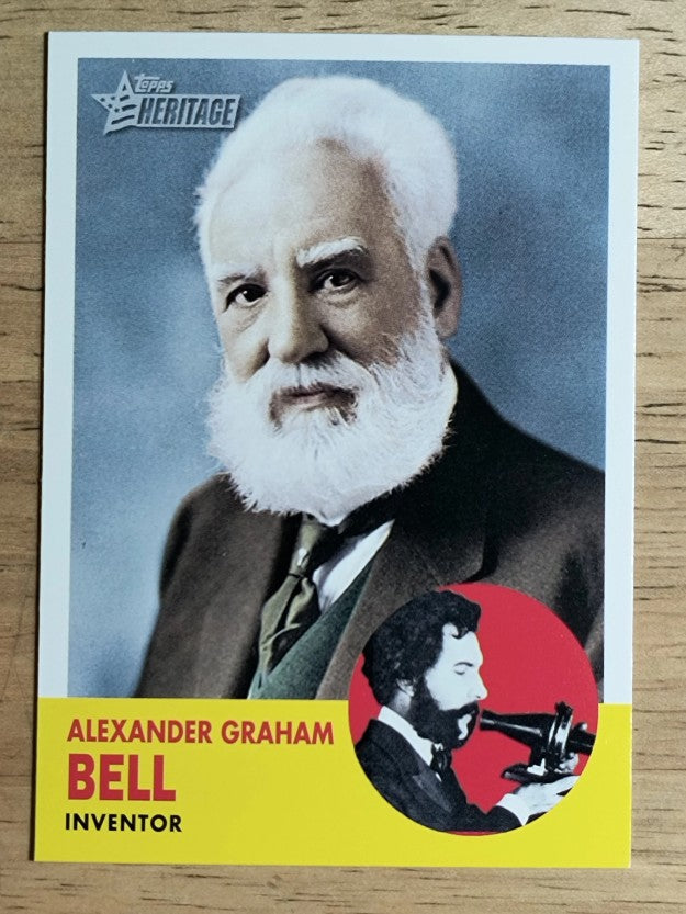 2009 Topps American Heritage #44 Alexander Graham Bell