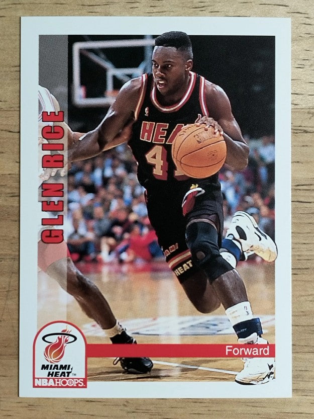 1992-93 Hoops #121 Glen Rice