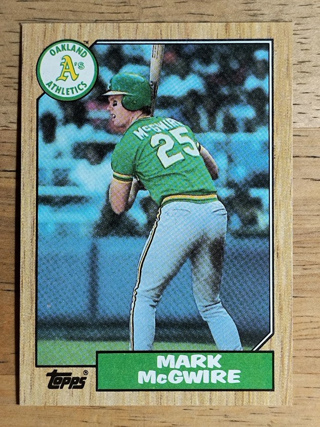 1987 Topps #366 Mark McGwire