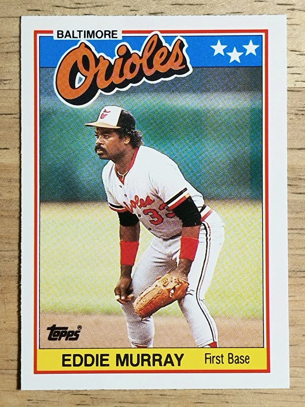 1988 Topps UK Minis #53 Eddie Murray