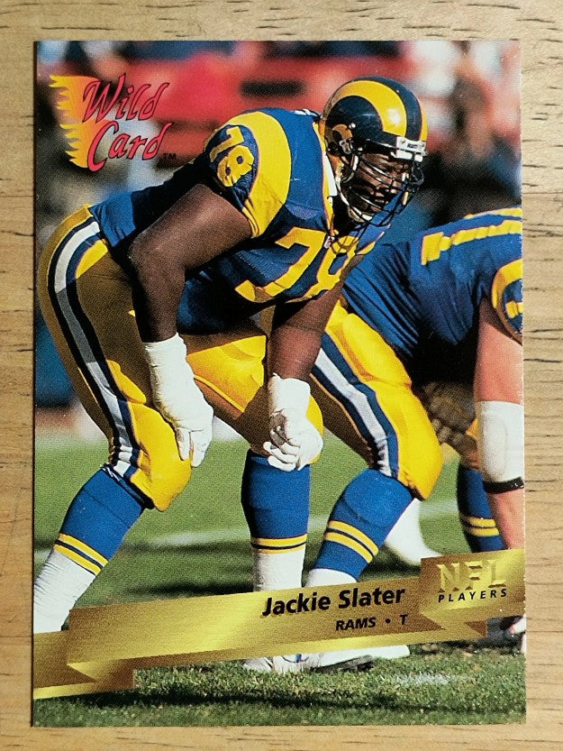 1993 Wild Card #160 Jackie Slater