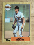 1987 Topps #420 Will Clark RC