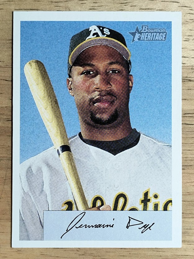 2002 Bowman Heritage #2 Jermaine Dye