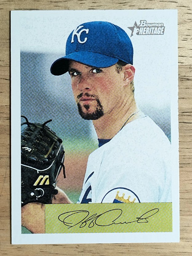 2002 Bowman Heritage #8 Jeff Austin RC