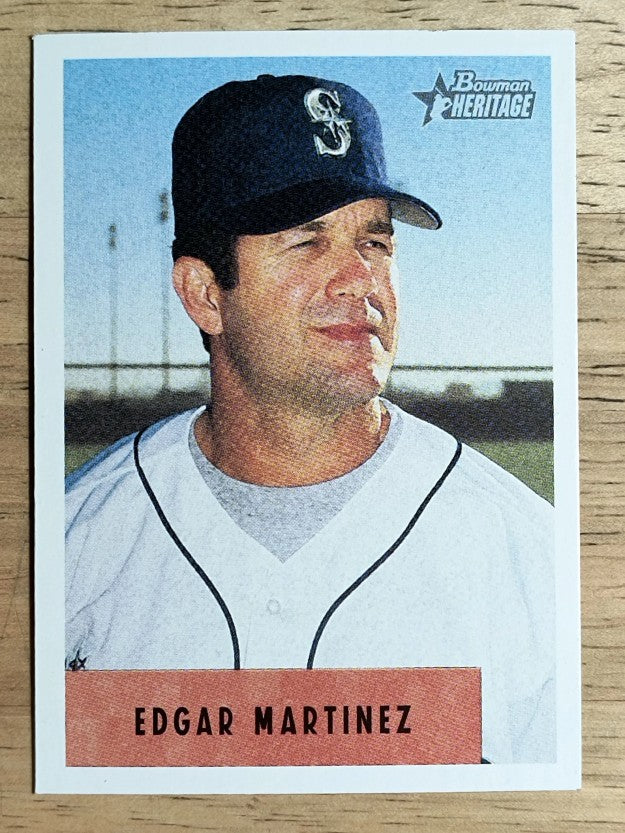 2002 Bowman Heritage #19 Edgar Martinez