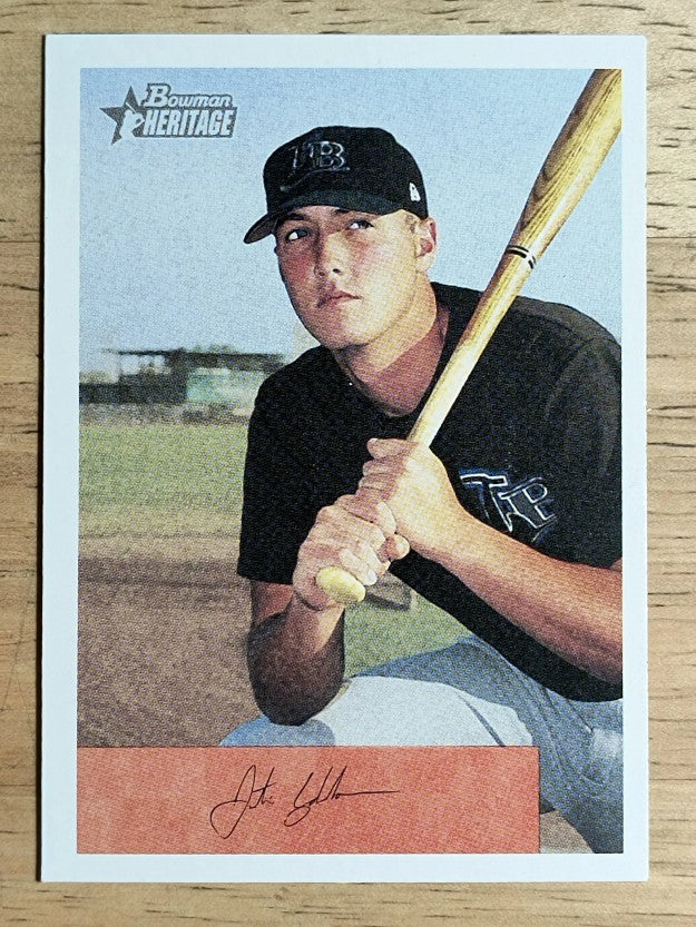 2002 Bowman Heritage #23 Justin Schuda RC