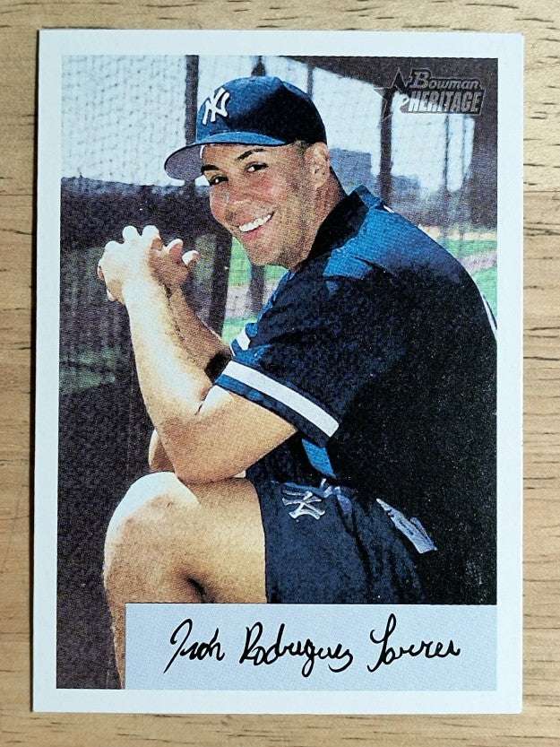 2002 Bowman Heritage #25 John Rodriguez RC