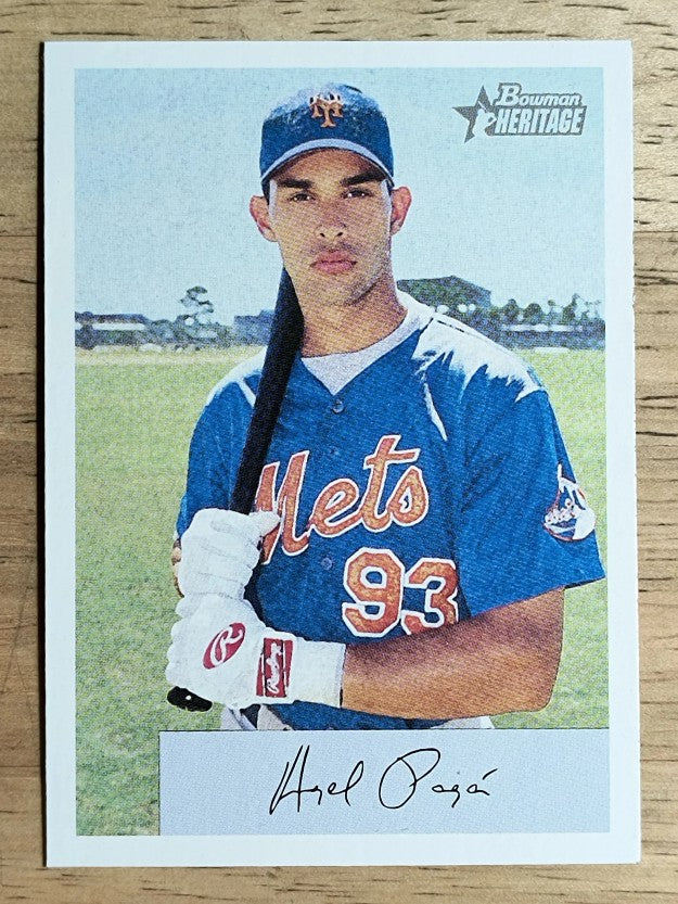 2002 Bowman Heritage #26 Angel Pagan RC
