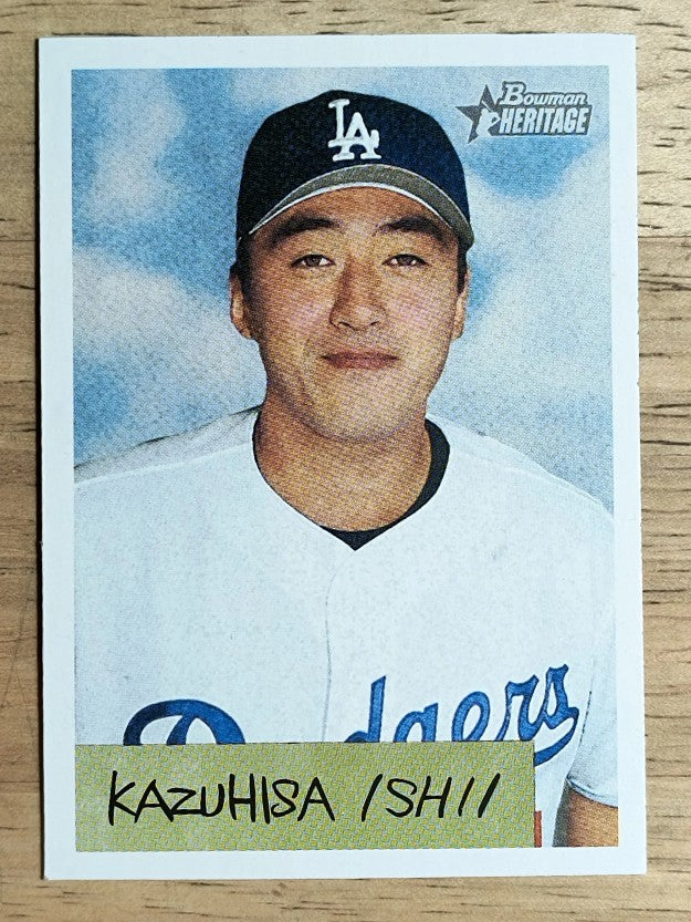 2002 Bowman Heritage #30 Kazuhisa Ishii RC