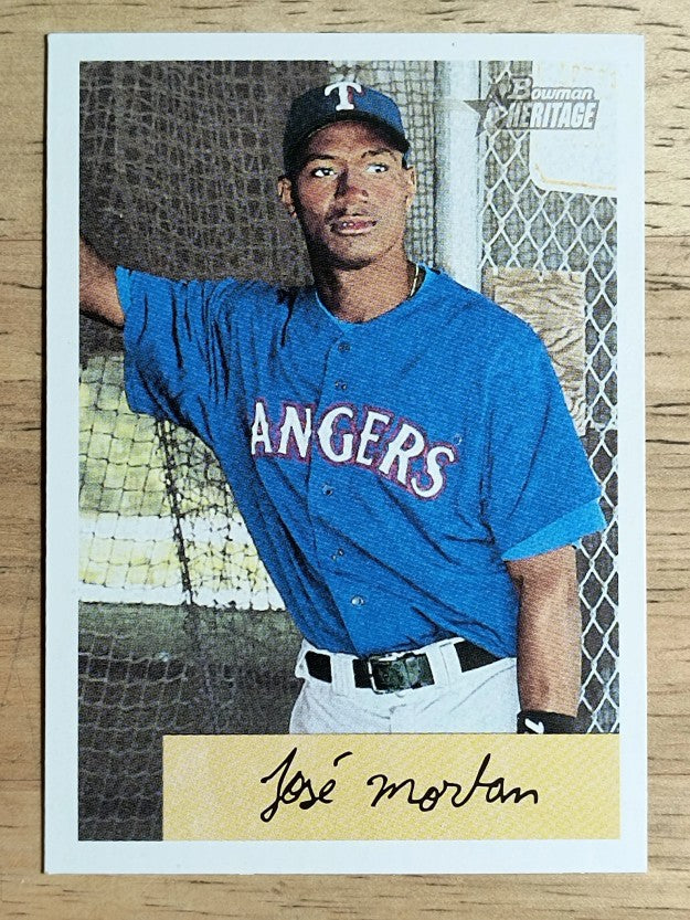 2002 Bowman Heritage #36 Jose Morban RC