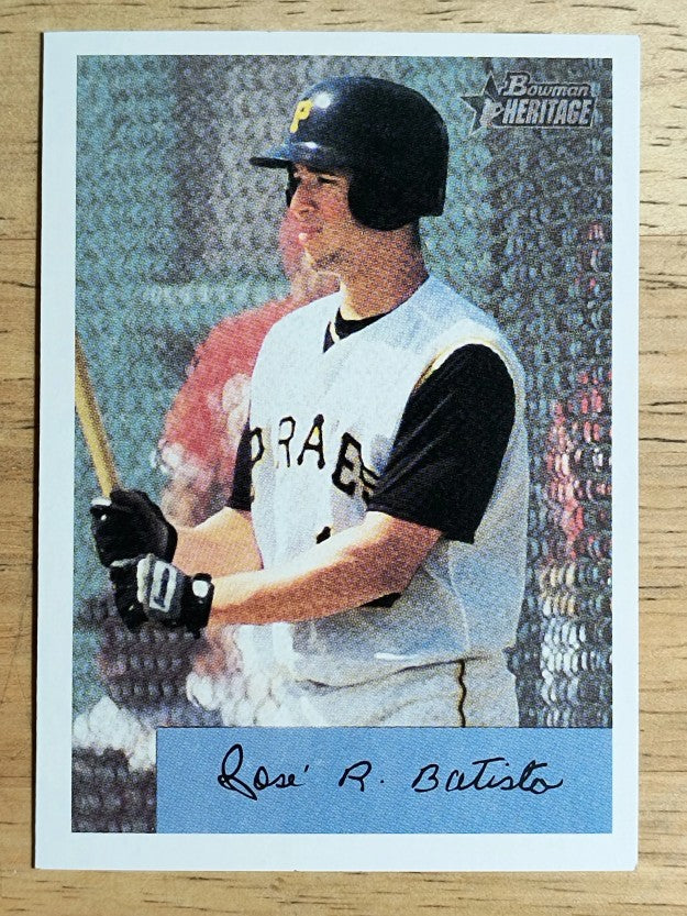2002 Bowman Heritage #40 Jose Bautista RC
