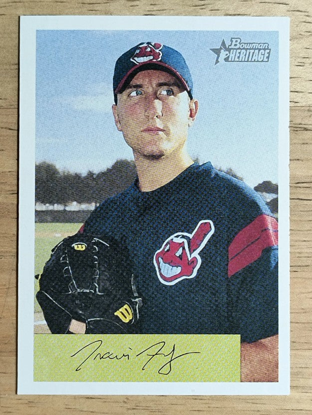 2002 Bowman Heritage #41 Travis Foley RC