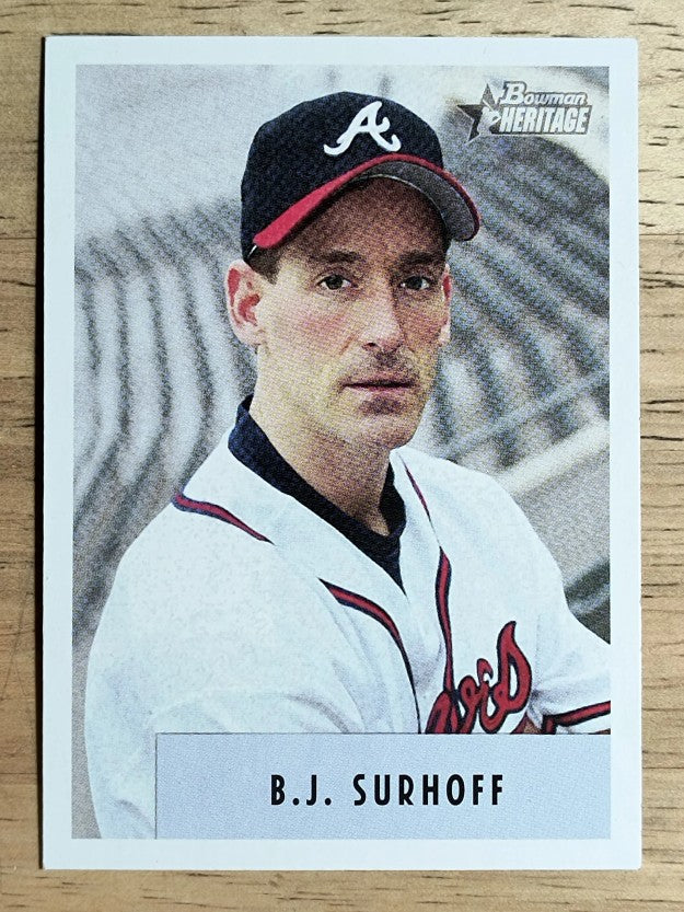2002 Bowman Heritage #43 B.J. Surhoff