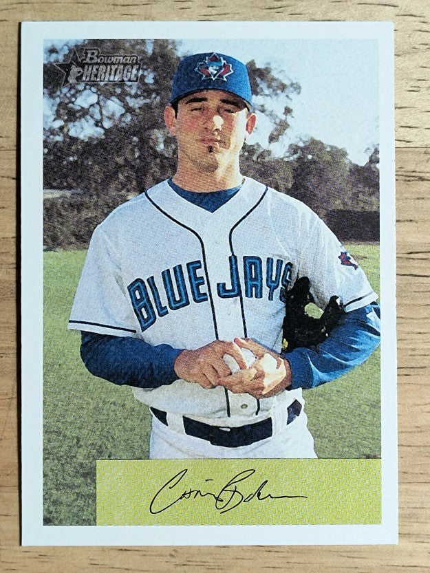 2002 Bowman Heritage #53 Chris Baker RC