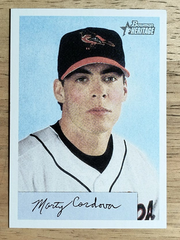 2002 Bowman Heritage #54 Marty Cordova