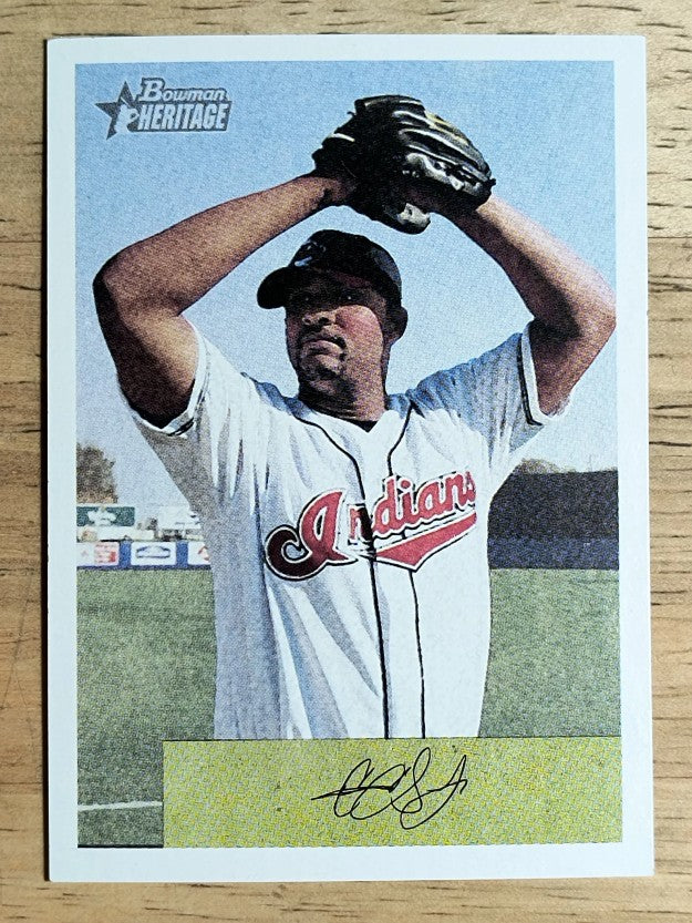 2002 Bowman Heritage #55 C.C. Sabathia