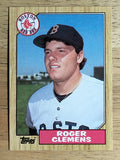 1987 Topps #340 Roger Clemens
