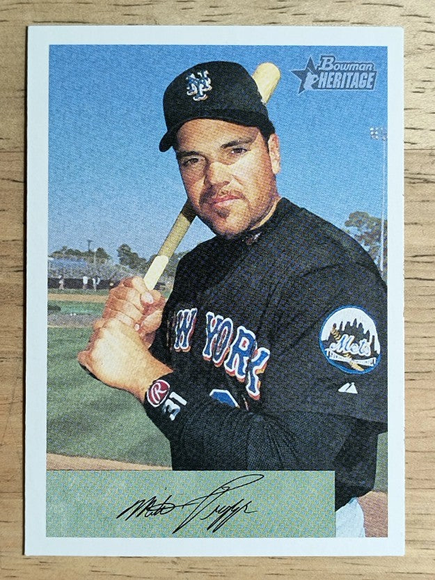 2002 Bowman Heritage #56 Mike Piazza