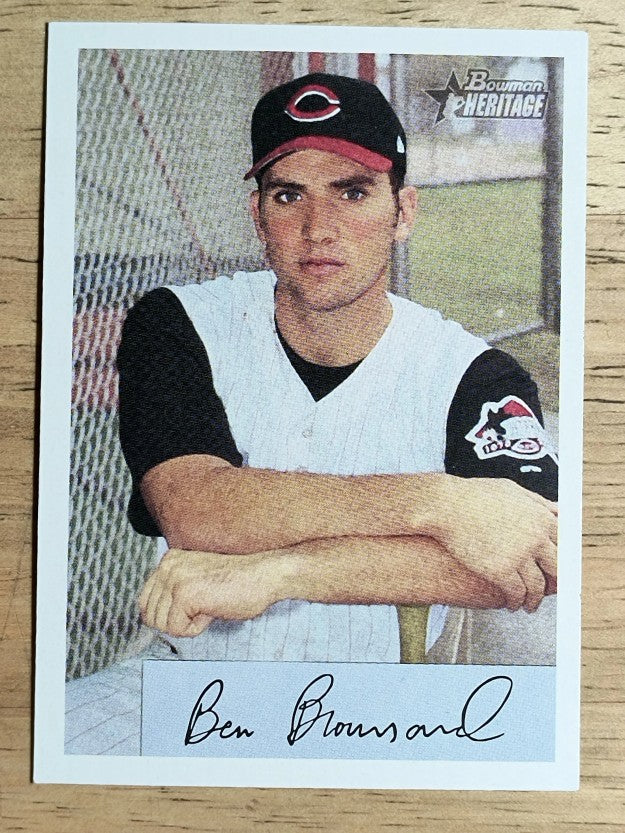 2002 Bowman Heritage #61 Ben Broussard