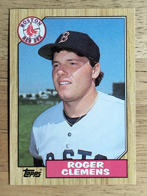 1987 Topps #340 Roger Clemens