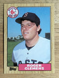 1987 Topps #340 Roger Clemens
