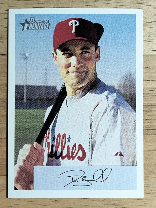 2002 Bowman Heritage #73 Pat Burrell SP