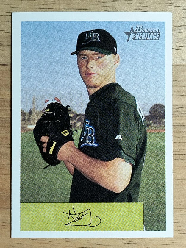 2002 Bowman Heritage #76 Neal Frendling SP RC