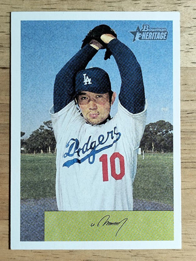 2002 Bowman Heritage #78 Hideo Nomo
