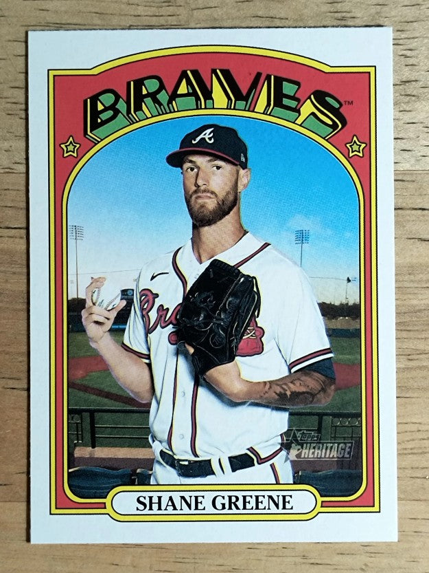 2021 Topps Heritage #281 Shane Greene
