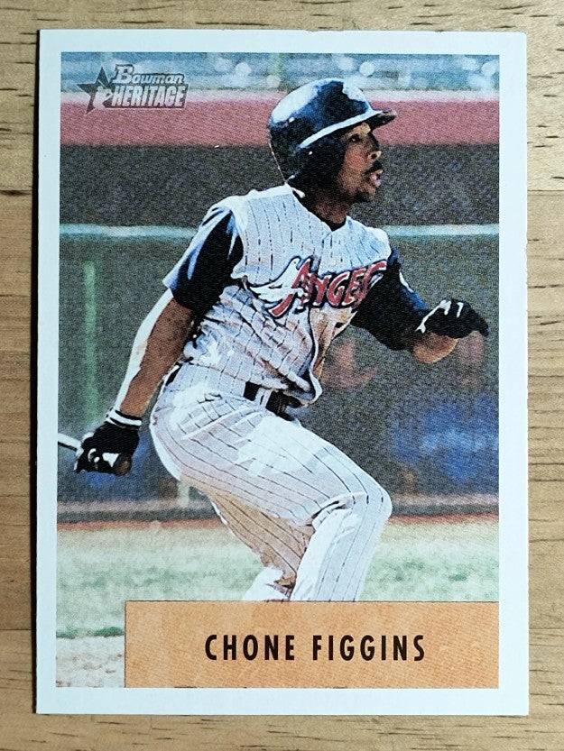 2002 Bowman Heritage #88 Chone Figgins RC
