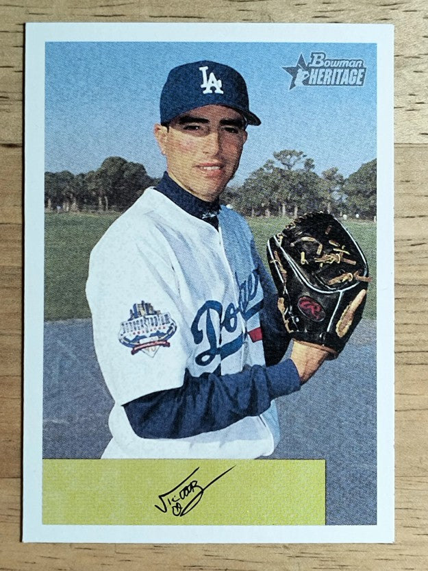 2002 Bowman Heritage #96 Victor Alvarez RC
