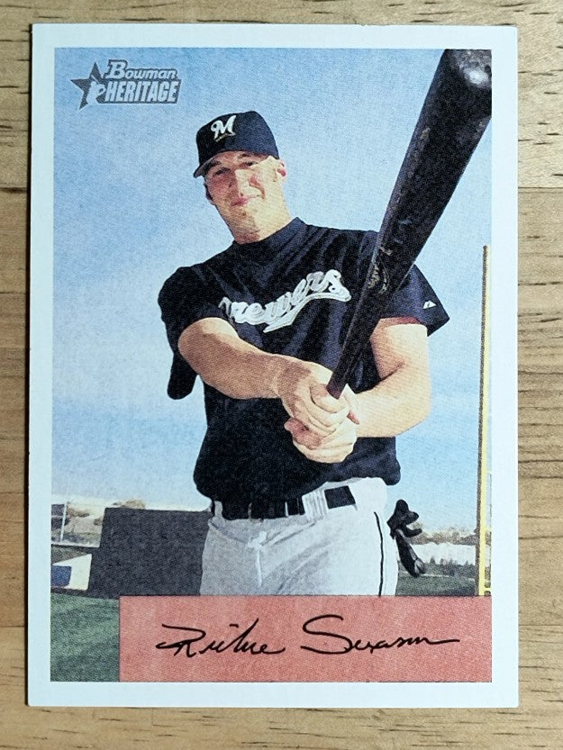 2002 Bowman Heritage #106 Richie Sexson