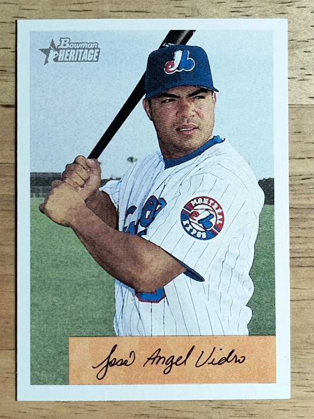 2002 Bowman Heritage #111 Jose Vidro