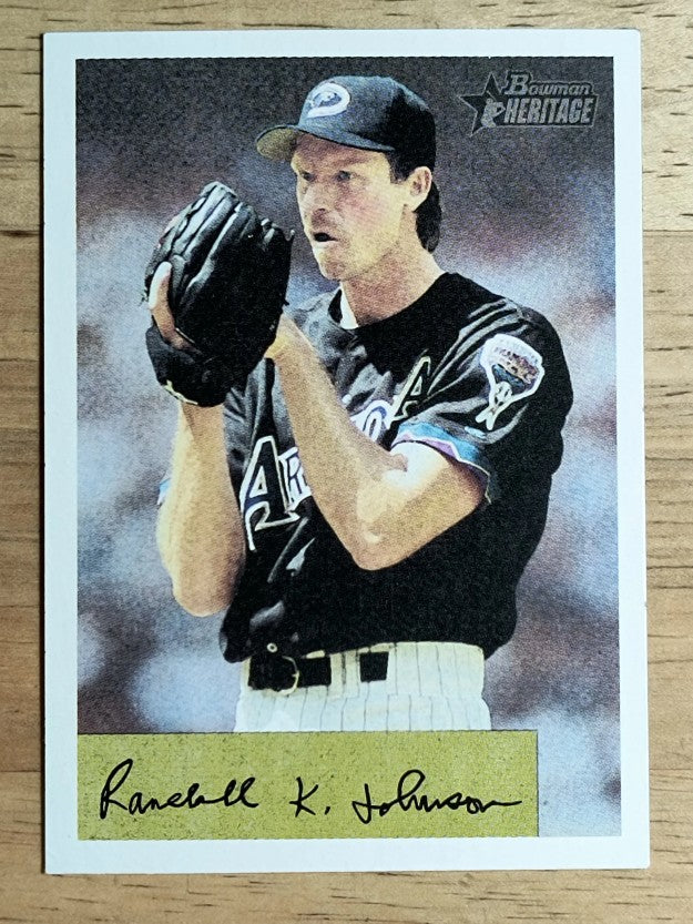 2002 Bowman Heritage #115 Randy Johnson